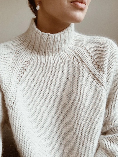 Easy sweater to knit
